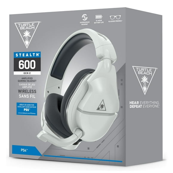 Turtle Beach® Stealth™ 600 Gen 2 Wireless Gaming Headset for PS5™ & PS4™ WHITE