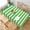 Aqua Green and Soft Yellow, variant on Rectangle Tablecloth Army Green and Khaki Stripes Oblong Table Cover Washable Table Cloths for Kitchen Dinning Party Tabletop Modern Decoration 60 x 84inch