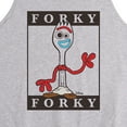 thumbnail image 2 of Toy Story 4 - Type Block Forky - Men's Jersey Tank Top, 2 of 4