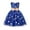 Blue, variant on Aayomet Tween Girls Dresses Little Girls' Sequin Mesh Tull Dress Sleeveless Flower Party Ball Gown,Pink 7-8 Years