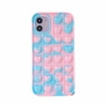 thumbnail image 1 of Fidget Toys Phone Case, Pop It Phone Case,Silicone Soft Protective Case,Pressure & Anxiety Relief Sensory Gadget Mobile Phone Protective Shell（iPhone 11Pro） Camouflage Blue, 1 of 5