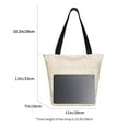 thumbnail image 3 of Balery pita baked bread Bolsa de Hombro con Diseño, Bolsa Grande y Duradera, Bolsa Versátil para Compras, 3 of 6