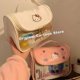 thumbnail image 2 of Bolsa de almacenamiento portátil de alta capacidad para productos de cuidado de la piel, regalos para niñas, Hello Kitty, Sanrio, Kuromi, bolsa de cosméticos con bonito gato KT, 2 of 5