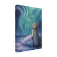 thumbnail image 2 of Trademark Fine Art 'Aurora Bunny' Canvas Art by Kirk Reinert, 2 of 3