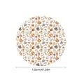 thumbnail image 3 of Fall Pumpkin Round Tablecloth Thanksgiving Harvest Outdoor Tablecloth Waterproof Table Cover for Picnic Dinner Party Decor 47 In A, 3 of 6