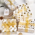 thumbnail image 3 of 2pcs Bronzing Gift Wrapping Paper Holiday star Gift Packing Paper Wedding Gift Decoration Paper Alpaca Unicorn Cactus Carton 50*70cm, 3 of 3