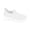 White, variant on DSJLMQ Women's S𝗅ip On L𝗈afers Lightweight Comfortable Walking Shoes Fashionable Casual Soft Sole Sneakers Summer Non-S𝗅ip Wide Width L𝗈afers Hollow Mesh Breathable Shoes