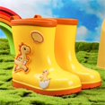 thumbnail image 2 of Otqutp Kids Rain Boots Boys Girls Dinosaur Non-slip Waterproof Rubber Shoes Outdoor Easy-On Mid-Calf Boots for Toddlers, 2 of 6