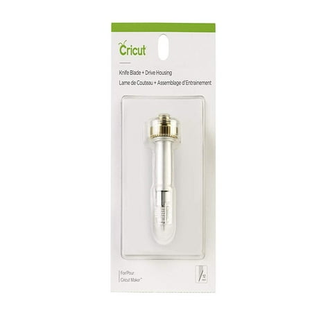 Blade Housing - Knife Housing & Blade, Includes 1 premium 12 mm carbide blade and Drive Housing By Cricut