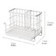 thumbnail image 3 of Kearding Escurridor de cocina, soporte de esponja de cocina blanco, fregadero, Caddy, baño, cocina, estante organizador para encimera Cocina y Comedor Kearding HA018192-00, 3 of 6