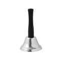 thumbnail image 1 of Hand Bell Metal Tea Bell Silver & Gold Ringing Hand HO Lot D3 For Christmas, 1 of 8