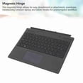 thumbnail image 4 of Laptop Detachable Keyboard, Laptop Keyboard Lightweight Portable Glass Touchpad  for Work, 4 of 7