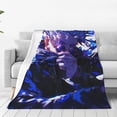 thumbnail image 2 of Satoru Gojo Fleece Blanket Throw Soft Cozy Plush Blanket For Couch Sofa Bed, 2 of 7