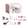 thumbnail image 1 of Mini Kitchenette Full Set of Cooking Utensils Childrens Cooking Puzzle Toy, 1 of 8