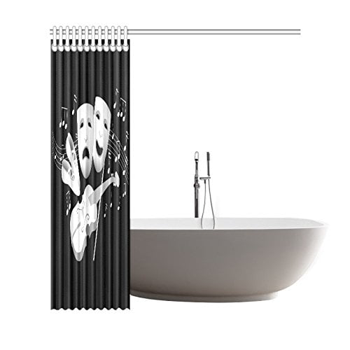 Team Design Shower Curtain Waterproof Polyester Fabric 66x72 Inches 49ers