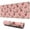 Pink Cow Strawberry, variant on Long Mouse Pads for Desk,Pink Cow Strawberry Hat Pattern Desk Mats on Top Of Desks, Desk Mouse Pad Extra Large with 3mm Non-Slip Base and Stitched Edge for Gaming,Office,Work,Home 31.5"x11.8"