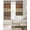Brown, variant on Farmhouse Purple Brown Black Out Curtains 54 Inch Long, Short Curtains for Small Window, Vintage Wooden Striped Room Darkening Farmhouse Window Curtains for Kitchen Bedroom 42"x54" 2 Panels