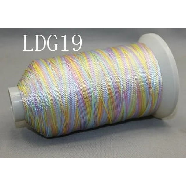 18 Supports Corde à Tisser Fil à Broder Coloré Fil à Coudre pour Nœud à la Main 450m