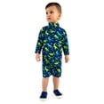 thumbnail image 2 of JAN & JUL Baby Boy Sun Protective Swim Set, UPF 50+ (12-18m, Dinoland), 2 of 8