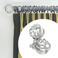 thumbnail image 3 of MasteelfCA 2 Pcs Embouts de Tringle à Rideaux Embouts de Rideau Embouts Capuchons Embouts de Poteau de Rideau, 3 of 8