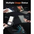 thumbnail image 4 of Funda de teclado CHESONA Rugged para iPad de décima y undécima generación, gris, 4 of 8