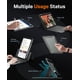 thumbnail image 4 of Funda de teclado CHESONA Rugged para iPad de décima y undécima generación, gris, 4 of 8