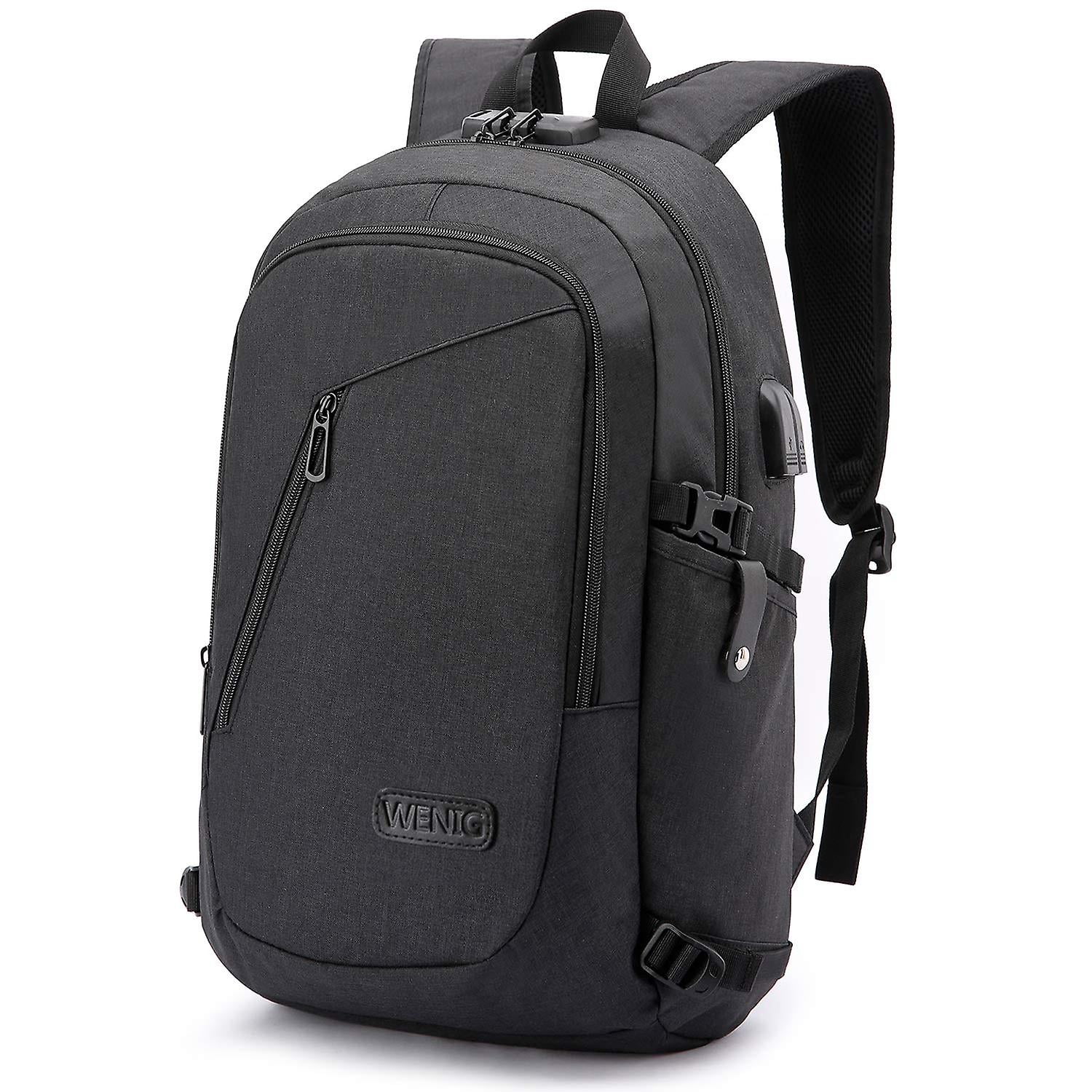 Anti theft backpack charging port hotsell