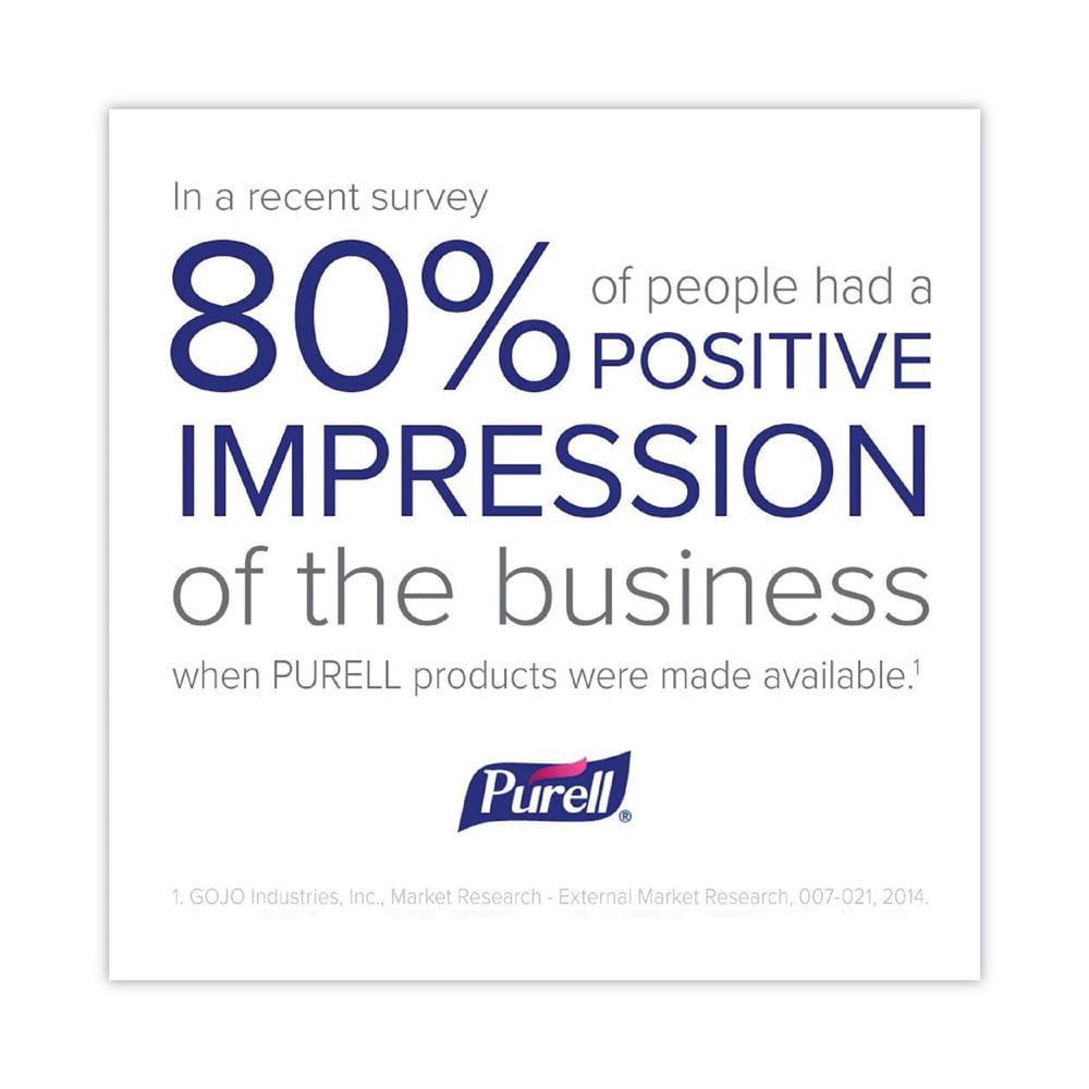 PURELL 5015-04 1.5 L Pump Bottle Advanced Hand Sanitizer Refreshing Gel - Clean Scent (4/Carton)