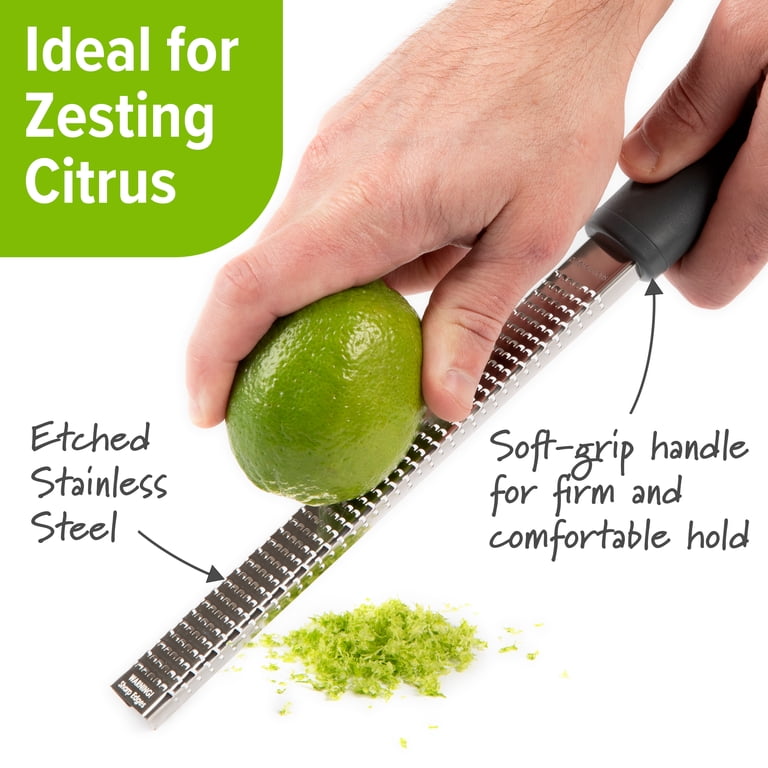 Prep Solutions Stainless Steel Rasp Grater with Protective Cover photo 4