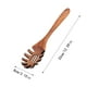 thumbnail image 3 of Cuchara para espaguetis y pasta de madera Cuchara grande de madera para espaguetis Cuchara de madera con mango largo y dientes Ideal para espaguetis Tenedores para pasta Utensilios de cocina de madera, 3 of 8