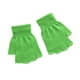 thumbnail image 5 of Guardurnaity 1 par de guantes tejidos con la punta del dedo, manoplas sin dedos para exteriores, invierno, motocicleta, ciclismo de carretera, Verde 10piezas, 5 of 6