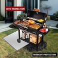 thumbnail image 5 of SHAR 40 Inch Square Fire Pit Mat | Heat Resistant BBQ Mat for Decking | Protect Your Lawn, Garden, Patio, and Backyard, 5 of 5