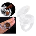 thumbnail image 4 of s Reciclaje transparente Sin herramientas separadoras Extensión de ñas Adhesivo Nail Art Maquillaje s de extensión Sunnimix Anillos de pigmento, 4 of 8