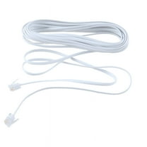 6P2C RJ11 Male to Plug Telephone Line Cable Wire 5M