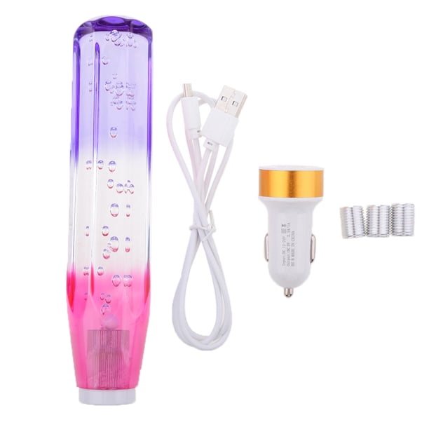 Botón de Mchas con LED Cable de Alimentación Adaptador rojo Soledad Botón de cambio de marchas