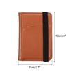 thumbnail image 2 of Adhesive Phone Wallet Smart Phones or Cases Brown PU Stick on Card Holder Elastic Storage, 2 of 6