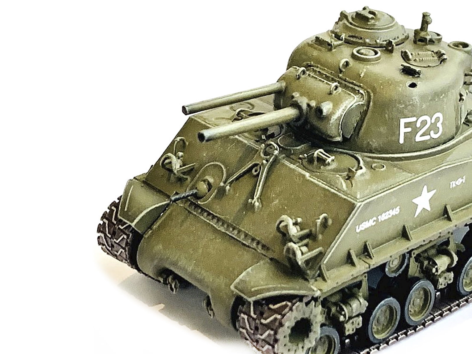 United States M4A3 HVSS POA-CWS-H5 Flamethrower Tank Olive