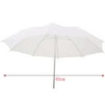 thumbnail image 2 of 33 Inch Photography Studio Flash Diffuser Translucent Soft Light White Umbrella, 2 of 3