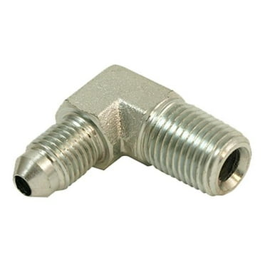 Apache 39006825 0.25 in. Male JIC x 0.25 in. Male Pipe Hydraulic Adapter