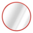 thumbnail image 1 of Convex Traffic Mirror Enhanced Visibility Wall Mounted Corner Security Mirror with Bracket for Garage Blind Spot Store, 1 of 7