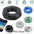 thumbnail image 2 of 2-50m 4/7mm Garden Watering Hose 1/4'' Micro Irrigation Tubing PVC Water Drip Pipe Anti UV Hose for Irrigation System25m He Qiyong unisex, 2 of 2