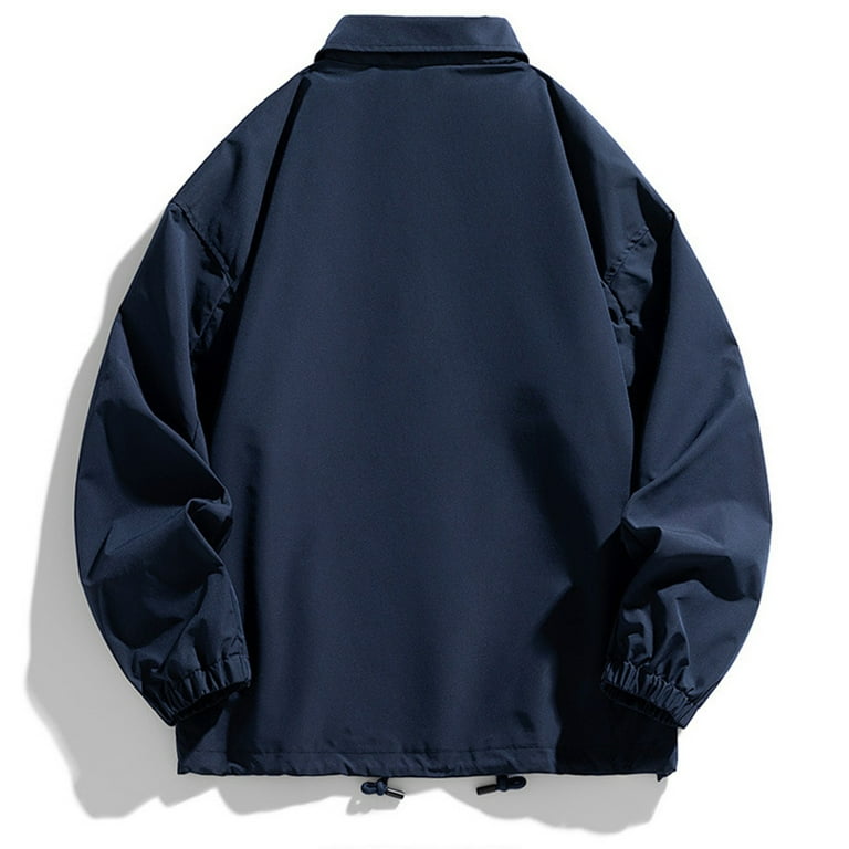 VMESZQFG Mens Lightweight Jacket Flannel Insulated Jacket Mens