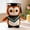 Green, variant on Owl PhD Graduation Stuffed & Plush Animals Toys, Soft Plush Dolls for Students, Soft Hugging Pillow, Animals Plush Toys, Graduation Gifts for Classmates and Friends