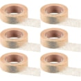 thumbnail image 1 of 6 Rolls Flexible Skin Tape Breathable Nose Tape Self Adhesive Gauze Tape For Wound Injuries Swelling Sports, 1 of 4