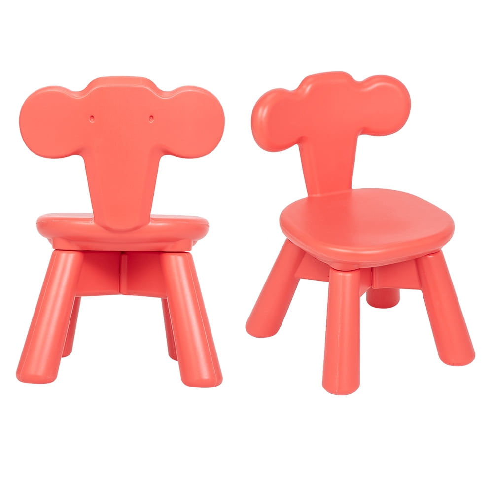 Lowestbest Kids Table and Chairs Sets, Children's Table and Chair, Arts & Activity Table and 2 Chairs Set for Playing Reading Studying in Playroom Kindergarten Game Rooms, Coral Lowestbest Kids Table and Chairs Sets, Children's Table and Chair, Arts & Activity Table and 2 Chairs Set for Playing Reading Studying in Playroom Kindergarten Game Rooms, Coral