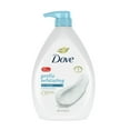 thumbnail image 2 of Dove Gentle Exfoliating Sea Minerals Liquid Body Wash; 34 oz, 2 of 3