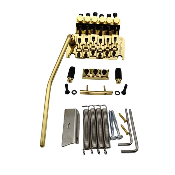 Electric Guitar Bridge Enhanced Floyd Rose Double Locking Tremolo Bridge - Genuine Guitar Upgrade Part