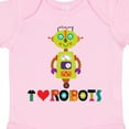 thumbnail image 4 of Inktastic Robotics Team I Love Robots Boys or Girls Baby Bodysuit, 4 of 5