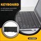 thumbnail image 4 of Teclado portátil Profesional cómodo sin punto Stick Home Use teclados de computadora Reemplazo de teclados para la latitud E6220 Inevent EL006072-00B, 4 of 5