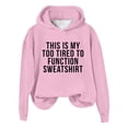 thumbnail image 4 of WEAIXIMIUNG Sweat à Capuche Zippé pour Femmes, Sans Capuche, Décontracté, Manches Longues, Imprimé Graphique, avec Cordon de Serrage, 4 of 4